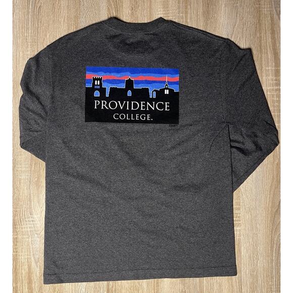 Providence College Friars Vintage Grey Long Sleeve TShirt M - Picture 1 of 3